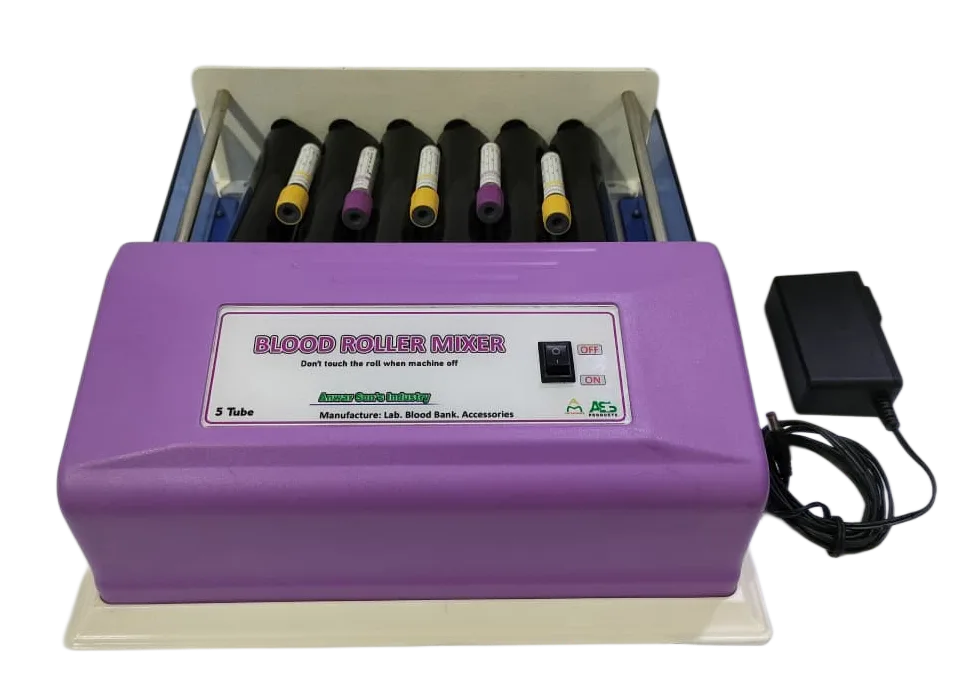 Blood Roller Mixer for laboratory blood sample mixing and blood bank applications