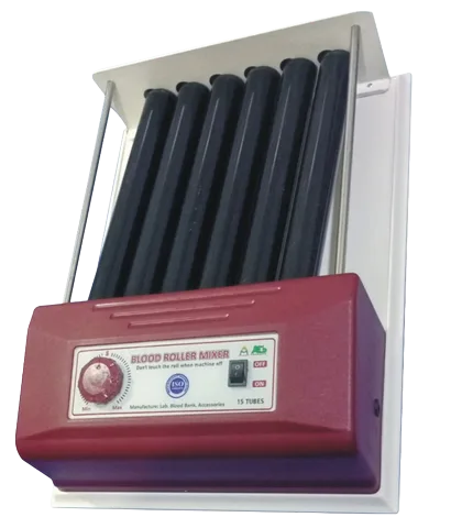Blood Roller Mixer for laboratory blood sample mixing and blood bank applications