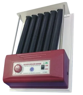 Blood Roller Mixer for laboratory blood sample mixing and blood bank applications