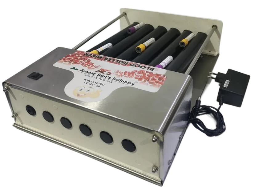 Blood Roller Mixer for laboratory blood sample mixing and blood bank applications