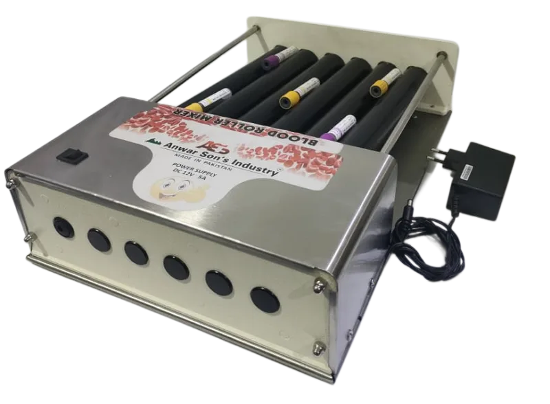 Blood Roller Mixer for laboratory blood sample mixing and blood bank applications