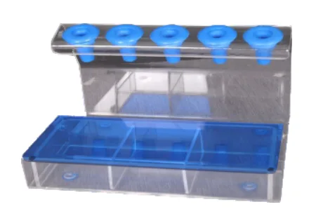 Micro Pipette Stand for safe storage and organization of laboratory micropipettes