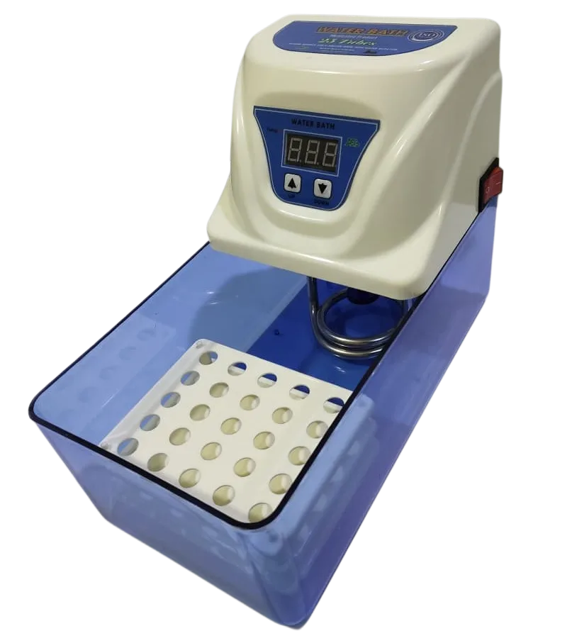 Laboratory Water Bath with digital temperature control for heating and incubating samples