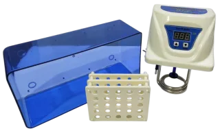 Laboratory Water Bath with digital temperature control for heating and incubating samples